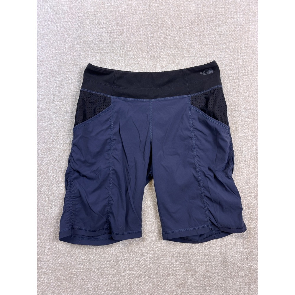 The North Face FlashDry Navy Blue Hiking Shorts Womens Small Activewear